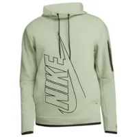 Hanorac pentru bărbați Nike M Nk Tch Flc Gx Po Drept/ Green