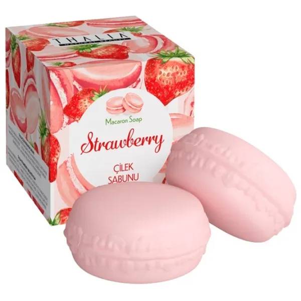 Săpun solid Thalia Strawberry Macaron 100 g photo 1