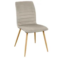 Кухонный стул DecoPrim Ariel Бархат/ Бежевый