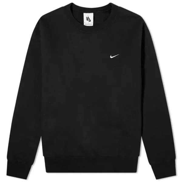 Hanorac pentru bărbați Nike M Nk Solo Swsh Ft Crew Drept/ Black photo 1