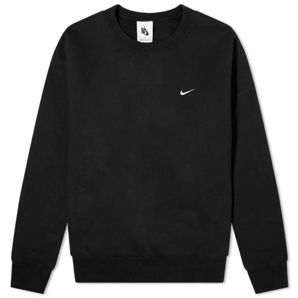 Толстовка для мужчин Nike M Nk Solo Swsh Ft Crew Прямой/ Черный photo 1