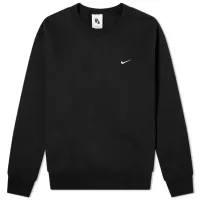 Hanorac pentru bărbați Nike M Nk Solo Swsh Ft Crew Drept/ Black