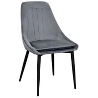 Scaun de bucătărie DecoPrim Florida Stofă/ Dark Gray Black