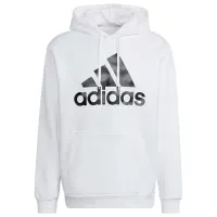 Hanorac pentru bărbați Adidas Essentials Camo Drept/ White