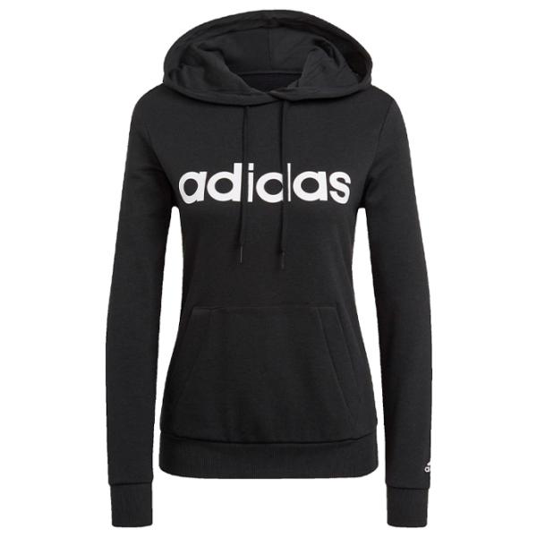 Hanorac pentru femei Adidas Linear French Terry Black photo 1