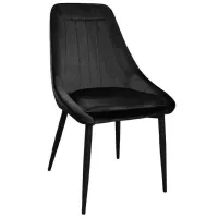 Scaun de bucătărie DecoPrim Florida Stofă/ Black Black