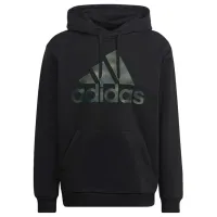Hanorac pentru bărbați Adidas Essentials Camo Drept/ Black