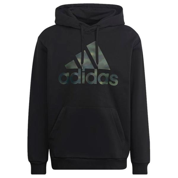 Hanorac pentru bărbați Adidas Essentials Camo Drept/ Black photo 1