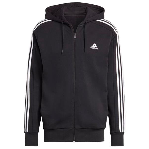 Толстовка для мужчин Adidas Essentials French Terry 3S Прямой/ Черный photo 1