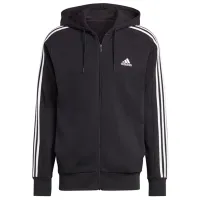 Толстовка для мужчин Adidas Essentials French Terry 3S Прямой/ Черный