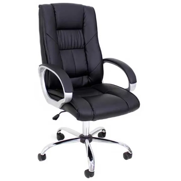 Офисное кресло DecoPrim BX-1130 ЭКО Кожа/ Черный photo 1 Офисное кресло DecoPrim BX-1130 ЭКО Кожа/ Черный photo 1