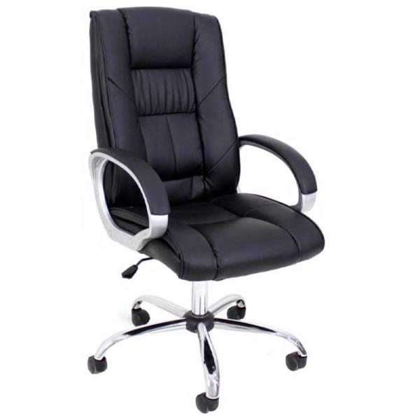 Офисное кресло DecoPrim BX-1130 ЭКО Кожа/ Черный photo 1 Офисное кресло DecoPrim BX-1130 ЭКО Кожа/ Черный photo 1