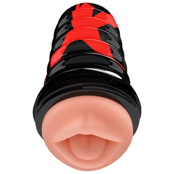 Masturbator Pipedream Extreme Air-Tight Oral Stroker Black photo 1