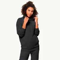 Hanorac pentru femei Jack Wolfskin Essential Hoody W Black