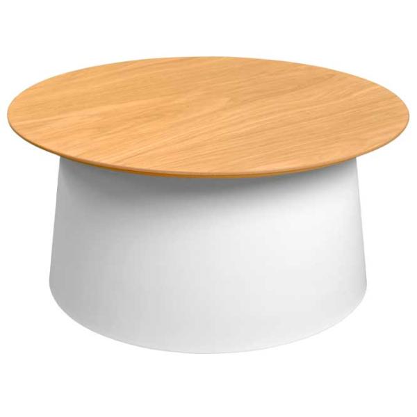 Masă de grădină DecoPrim Ilaria Rotund/ White photo 1