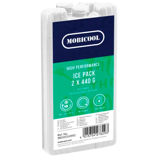Охлаждающий элемент Mobicool Ice Pack 880 г/ Белый photo 1
