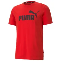 Футболка для мужчин Puma Ess Logo Tee 100% хлопок/ Красный