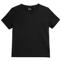 Tricou pentru femei 4F 4FWAW23TTSHF1169 100% bumbac/ Black