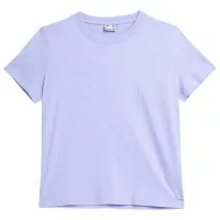 Tricou pentru femei 4F 4FWAW23TTSHF1169 100% bumbac/ Violet