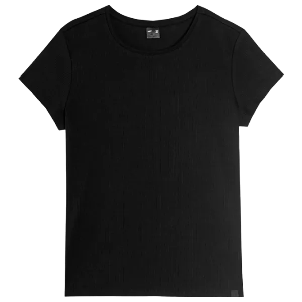 Tricou pentru femei 4F 4FRAW23TTSHF1335 4 % Elastan/ Black photo 1