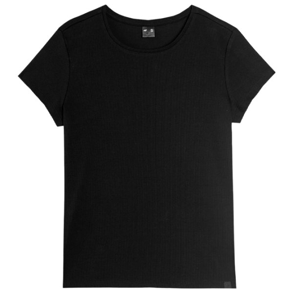 Tricou pentru femei 4F 4FRAW23TTSHF1335 4 % Elastan/ Black photo 1