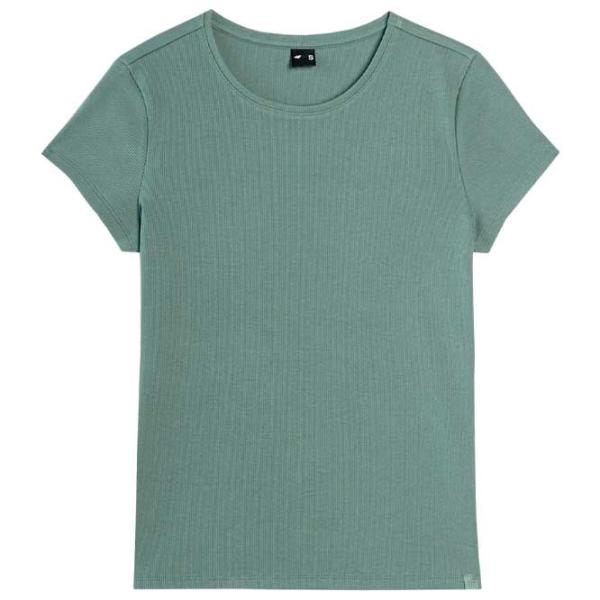Футболка для женщин 4F 4FRAW23TTSHF1335 4 % Эластан/ Зелёный photo 1