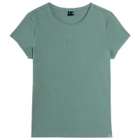 Футболка для женщин 4F 4FRAW23TTSHF1335 4 % Эластан/ Зелёный