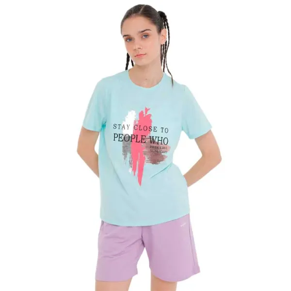 Tricou pentru femei Kinetix WL LAYLA 11FN17 3PR Tricotaj/ Mint photo 1