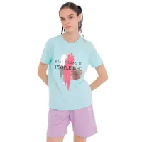 Tricou pentru femei Kinetix WL LAYLA 11FN17 3PR Tricotaj/ Mint