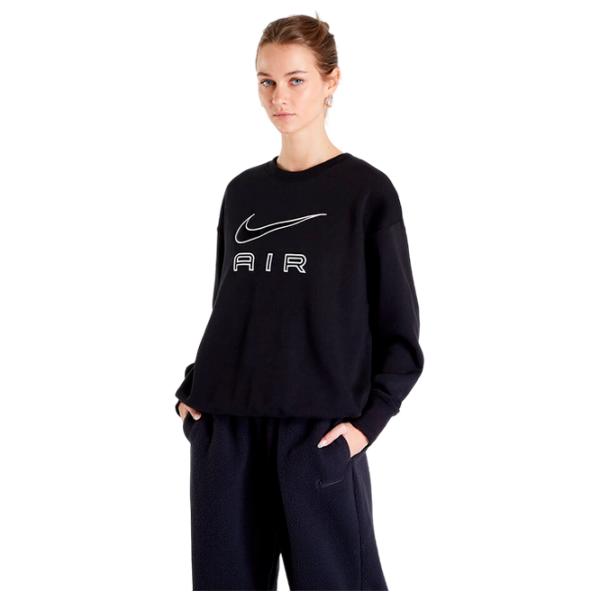 Толстовка для женщин Nike Sweater Sportswear Air Черный photo 1 Толстовка для женщин Nike Sweater Sportswear Air Черный photo 1
