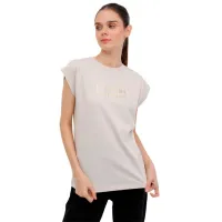 Tricou pentru femei Lumberjack WL MABEL-B 11ES125 3PR 100% bumbac/ Beige