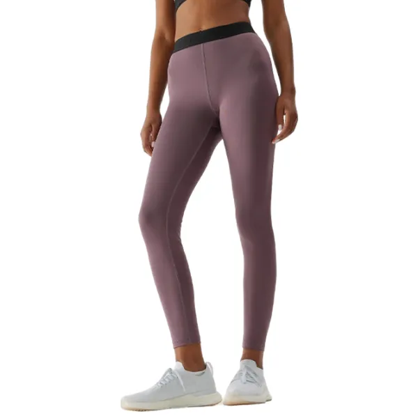 Colanți sport pentru femei 4F 4FAW23TFTIF153 L/ Brown photo 1 Colanți sport pentru femei 4F 4FAW23TFTIF153 L/ Brown photo 1