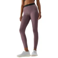 Colanți sport pentru femei 4F 4FAW23TFTIF153 M/ Brown