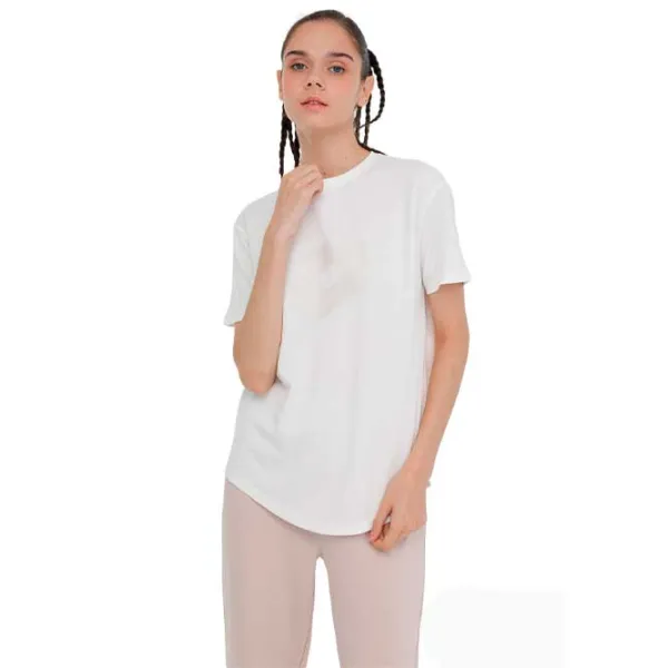 Tricou pentru femei Lotto W-NICOLE T-SH 3PR Poliester/ Ecru photo 1