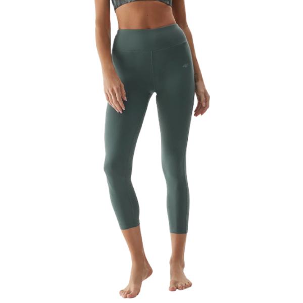 Colanți sport pentru femei 4F 4FAW23TFTIF155 L/ Green photo 1 Colanți sport pentru femei 4F 4FAW23TFTIF155 L/ Green photo 1