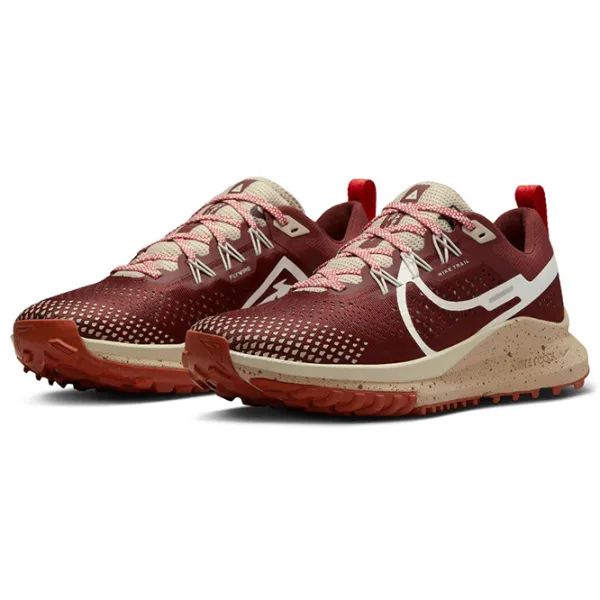 Adidași pentru femei Nike React Pegasus Trail 4 Vară/ Dark Red photo 1