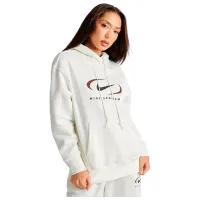 Толстовка для женщин Nike W Nsw Flc Os Po Hdy Swsh Белый
