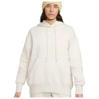 Hanorac pentru femei Nike W Nsw Style Flc Po Hoodie Os White