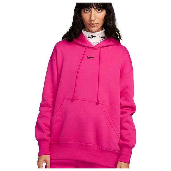 Hanorac pentru femei Nike W Nsw Style Flc Po Hoodie Os Pink photo 1