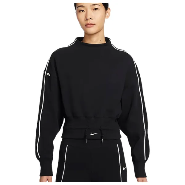 Hanorac pentru femei Nike W Nsw Clcctn Mck Nck Top Black photo 1