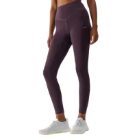 Colanți sport pentru femei 4F 4FAW23TFTIF154 XS/ Burgundy