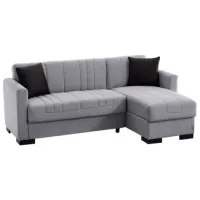 Угловой диван Fabulous Oasis 51-002 (5641654) Ткань/ Серый