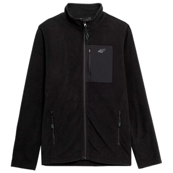 Hanorac pentru bărbați 4F 4FSS23TFLEM074 Drept/ Black photo 1