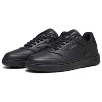 Ghete pentru bărbați Puma Doublecourt 42.5 / Black