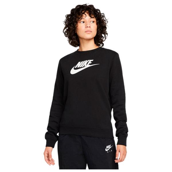 Hanorac pentru femei Nike W Nsw Club Flc Gx Crew Std Black photo 1