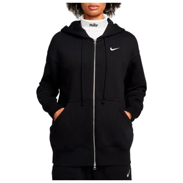 Hanorac pentru femei Nike W Nsw Style Flc Fz Hoodie Os Black photo 1
