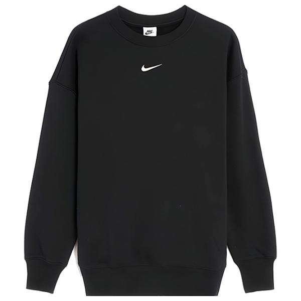 Толстовка для женщин Nike W Nsw Style Flc Crew Os Черный photo 1