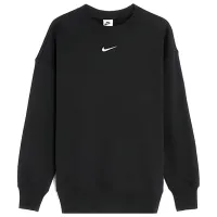 Толстовка для женщин Nike W Nsw Style Flc Crew Os Черный