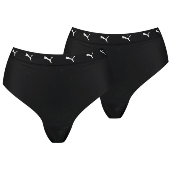 Трусики для женщин Puma High Waist Sporty XL/ Черный/ Стринги photo 1