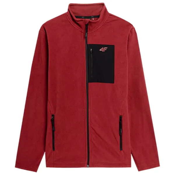 Толстовка для мужчин 4F 4FSS23TFLEM074 Прямой/ Красный photo 1